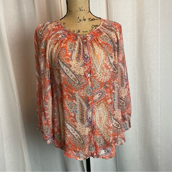 Sundance Tops - Sundance Persian Paisley Blouse